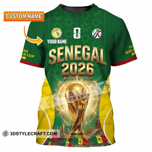 Unisex Shirt - Custom Senegal World Cup 2026 Shirt - T-shirt
