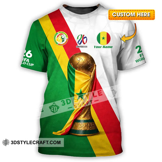 Unisex Shirt - Custom Senegal World Cup 2026 Shirt - T-shirt