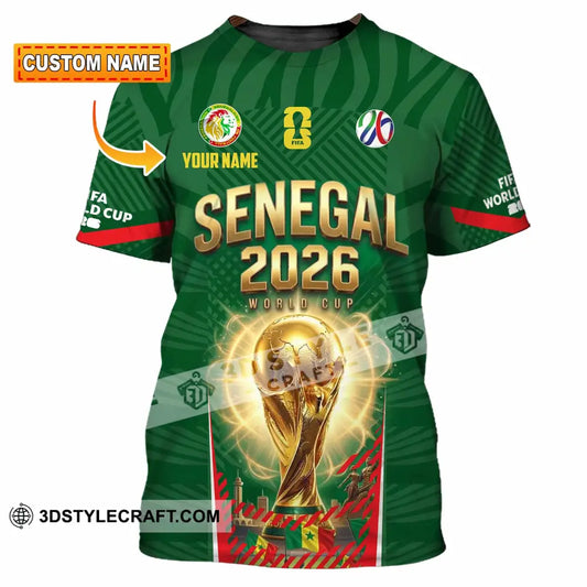 Unisex Shirt - Custom Senegal World Cup 2026 Shirt - T-shirt