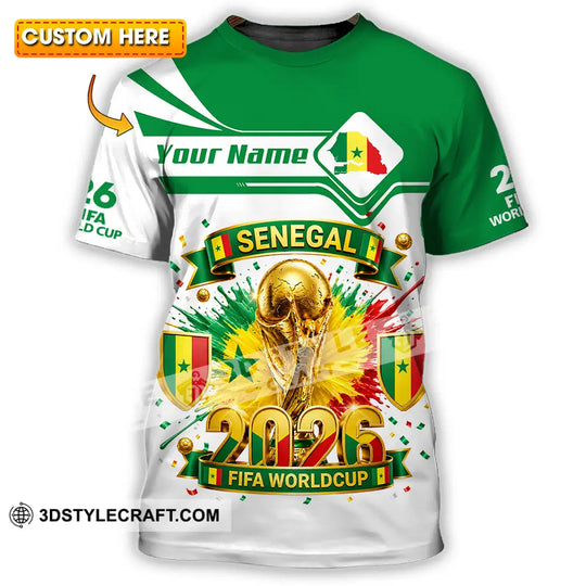 Unisex Shirt - Custom Senegal Shirt style option 1
