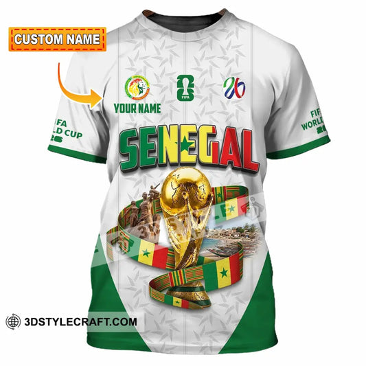 Unisex Shirt - Custom Senegal World Cup 2026 Shirt - T-shirt