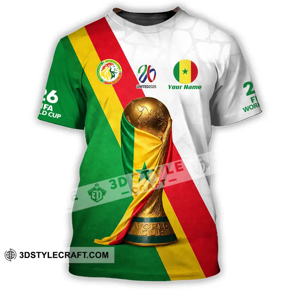 Unisex Shirt - Custom Senegal World Cup 2026 Shirt - T-Shirt / S - T-shirt