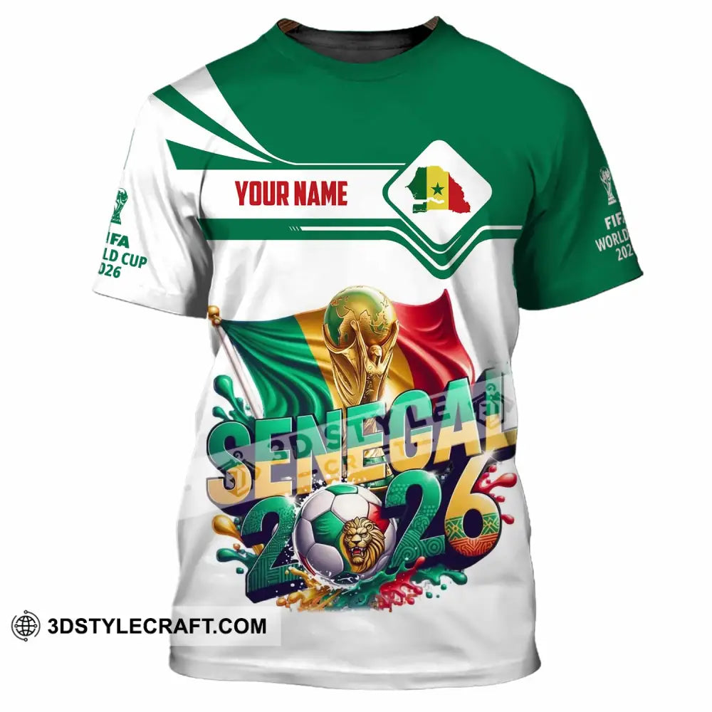 Unisex Shirt - Custom Senegal World Cup 2026 Shirt - T-Shirt / S - T-shirt