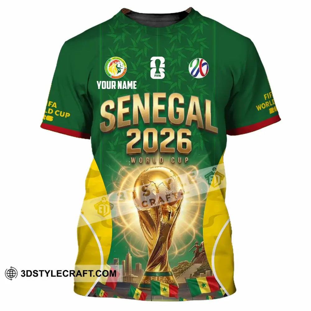 Unisex Shirt - Custom Senegal World Cup 2026 Shirt - T-Shirt / S - T-shirt