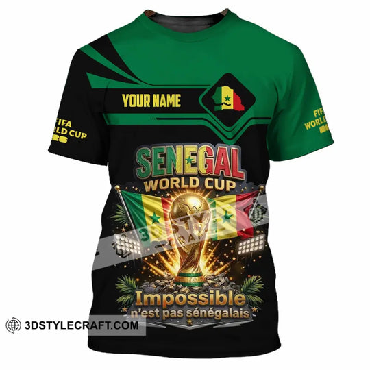 Unisex Shirt - Custom Senegal Shirt style option 2