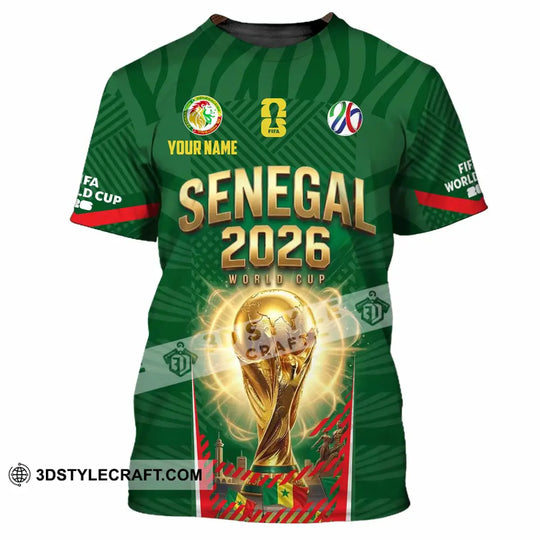 Unisex Shirt - Custom Senegal Shirt style option 4