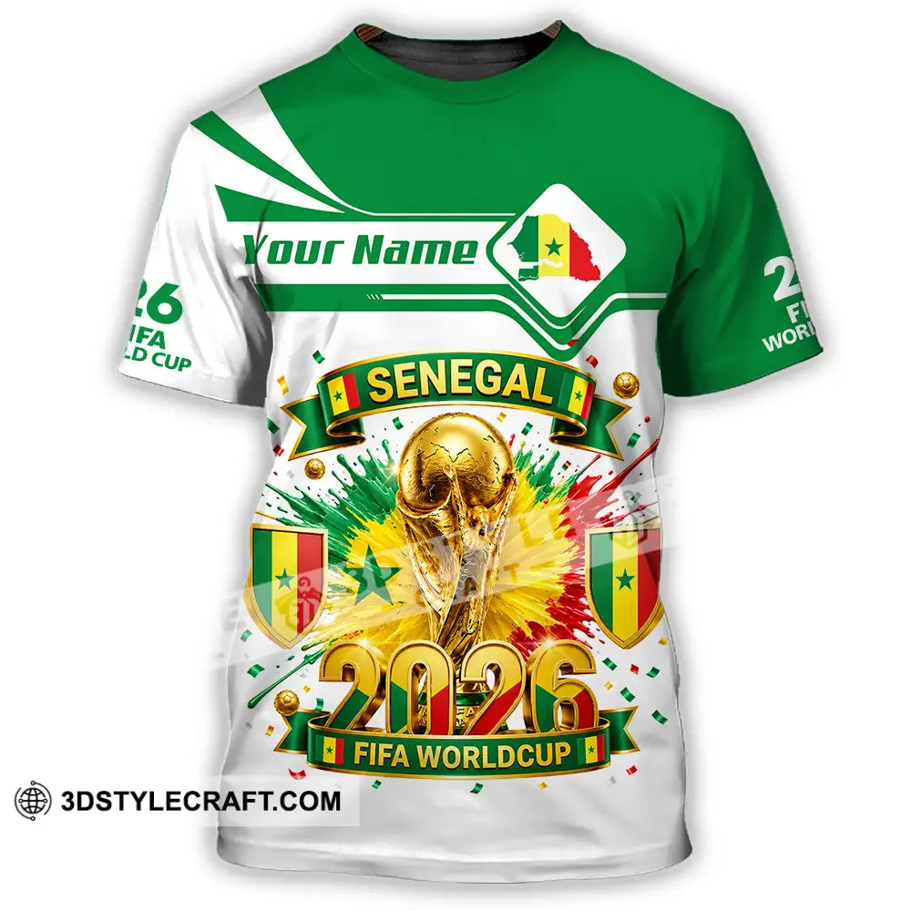 Unisex Shirt - Custom Senegal World Cup 2026 Shirt - T-Shirt / S - T-shirt