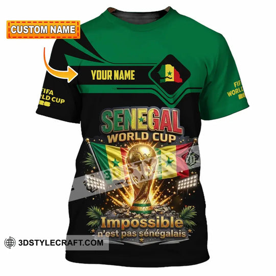 Unisex Shirt - Custom Senegal World Cup 2026 Shirt style option 1