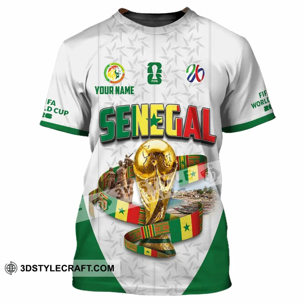 Unisex Shirt - Custom Senegal World Cup 2026 Shirt - T-Shirt / S - T-shirt