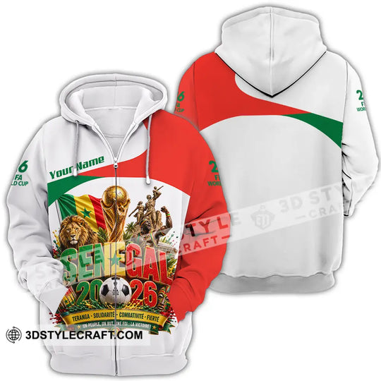 Unisex Shirt - Custom Senegal Shirt style option 4