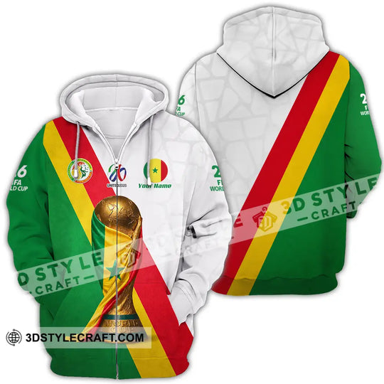 Unisex Shirt - Custom Senegal Shirt style option 4