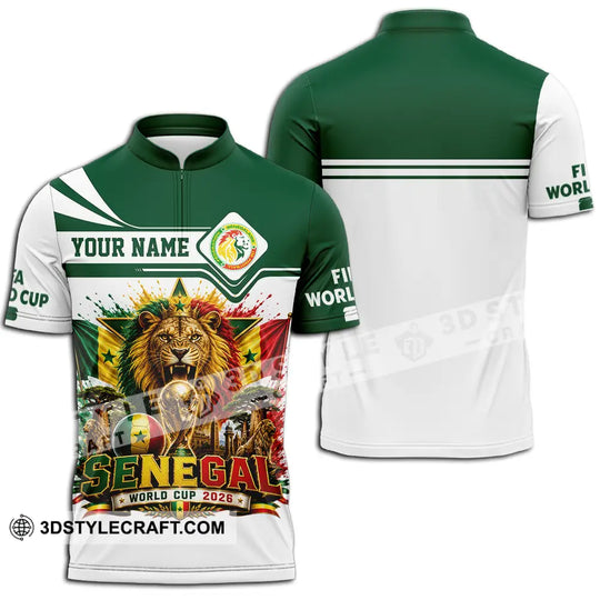 Unisex Shirt - Custom Senegal Shirt style option 2