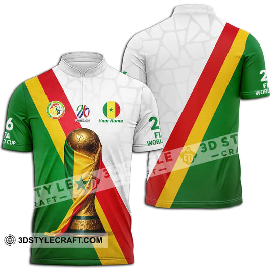 Unisex Shirt - Custom Senegal Shirt style option 2