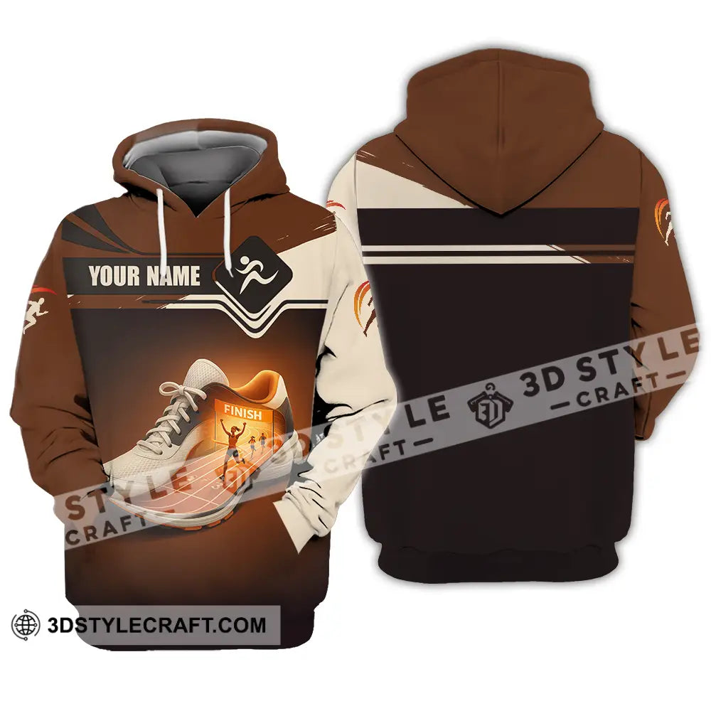 Unisex Shirt - Custom Shoes Of Champion Runner Running Sporty Shirt Hoodie / S T-shirt