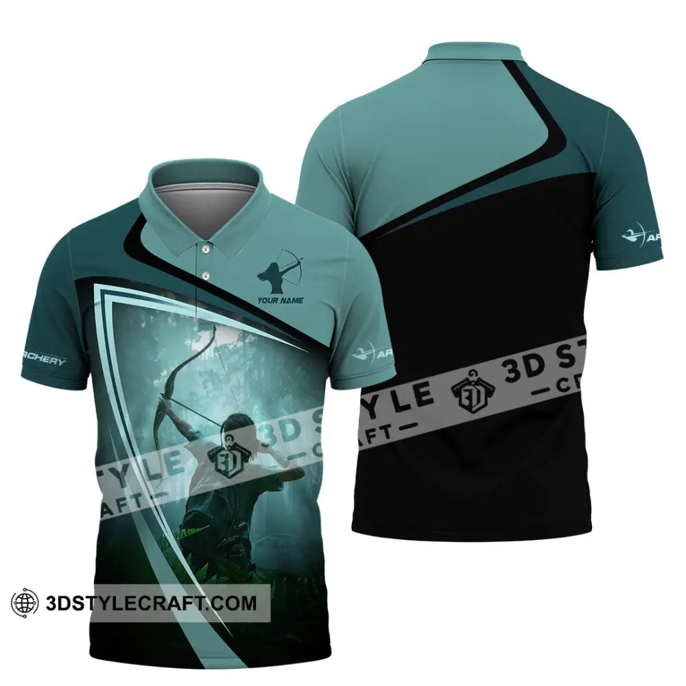 Unisex Shirt - Custom Shooting Archery Player Shirt Polo Shirt / S T-shirt