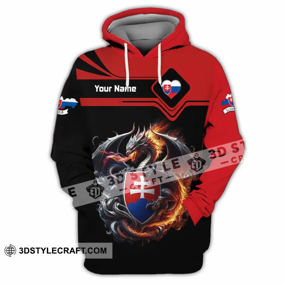 Unisex Shirt - Custom Slovakia Shirt - Hoodie / S - T-shirt