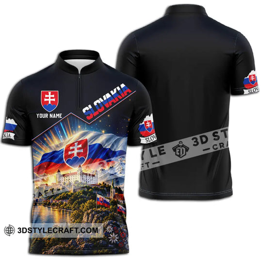 Unisex Shirt - Custom Slovakia Shirt style option 2