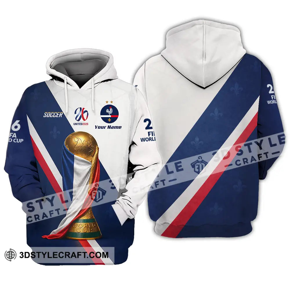 Unisex Shirt - Custom Soccer World Cup 2026 3D Shirt - Hoodie / S - T-shirt
