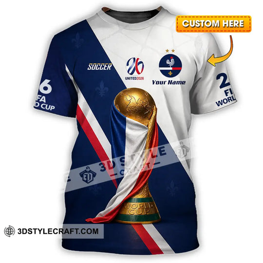 Unisex Shirt - Custom Soccer 3D Shirt style option 1