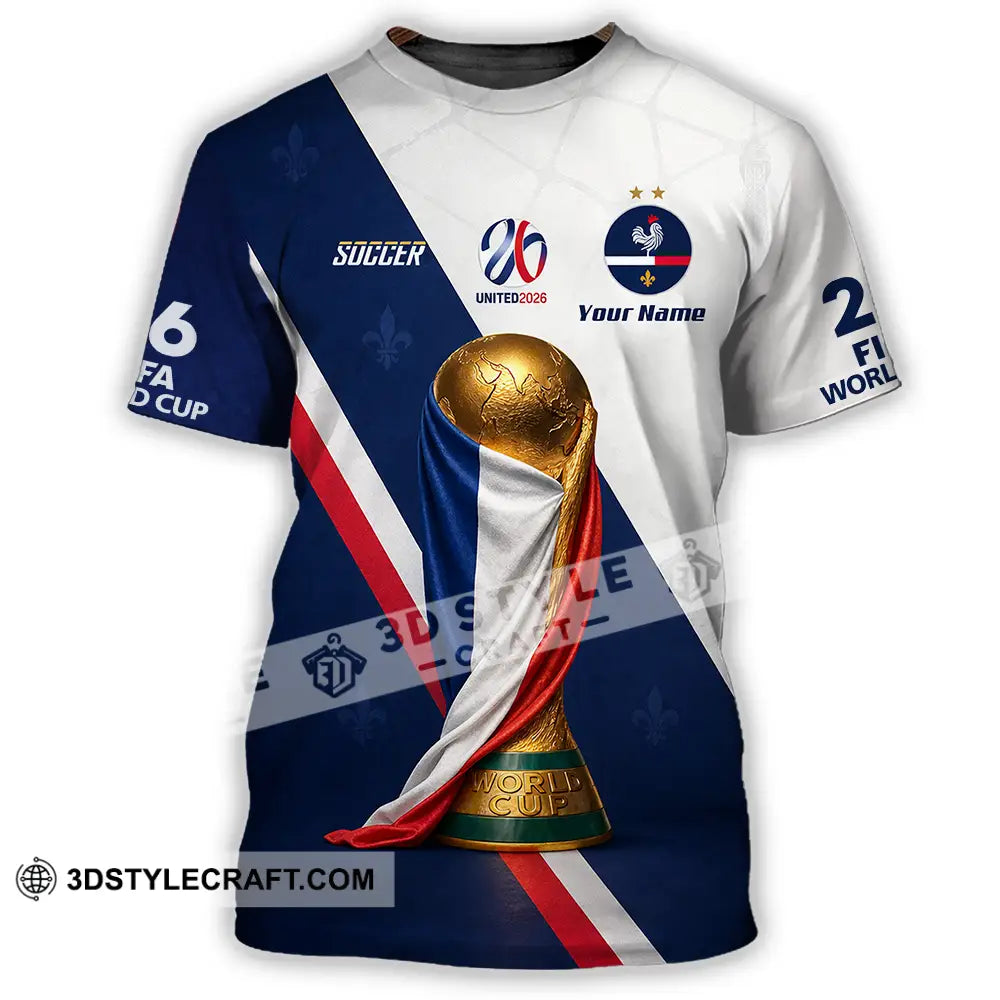 Unisex Shirt - Custom Soccer World Cup 2026 3D Shirt - T-Shirt / S - T-shirt