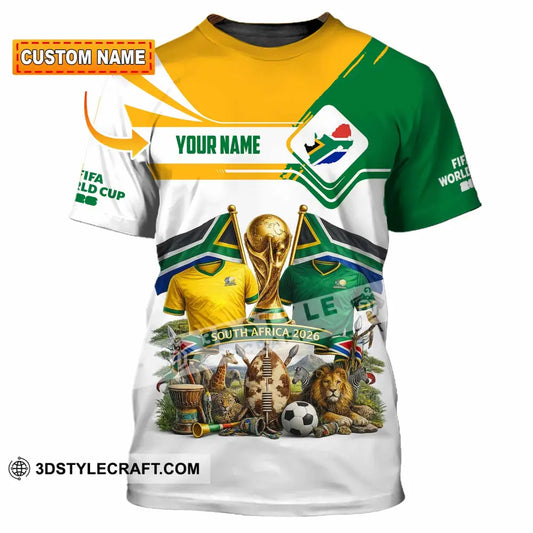 Unisex Shirt - Custom South Africa World Cup 2026 Shirt - T-shirt