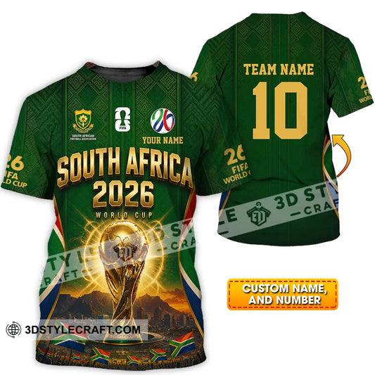 Unisex Shirt - Custom South Africa World Cup 2026 Shirt - T-shirt