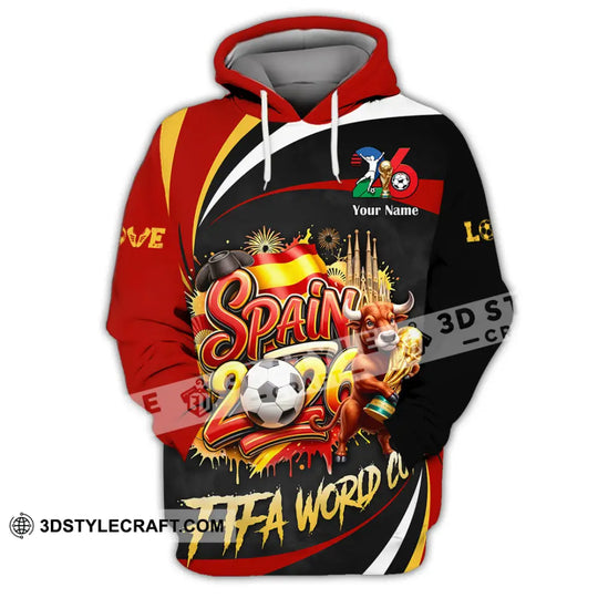 Unisex Shirt - Custom Spain 3D Shirt style option 3