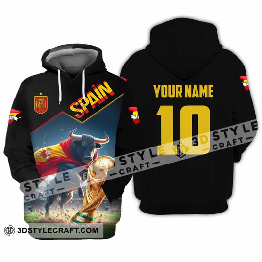 Unisex Shirt - Custom Spain 3D Shirt style option 2