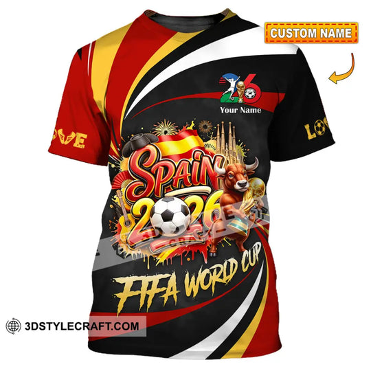 Unisex Shirt - Custom Spain 3D Shirt style option 1