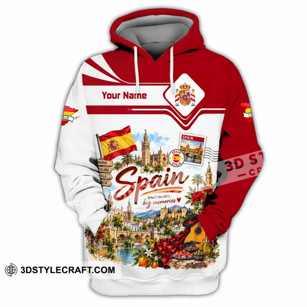 Unisex Shirt - Custom Spain Shirt - Hoodie / S - T-shirt