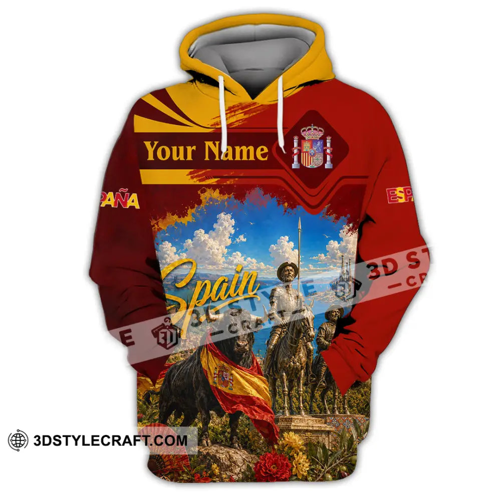 Unisex Shirt - Custom Spain Shirt - Hoodie / S - T-shirt