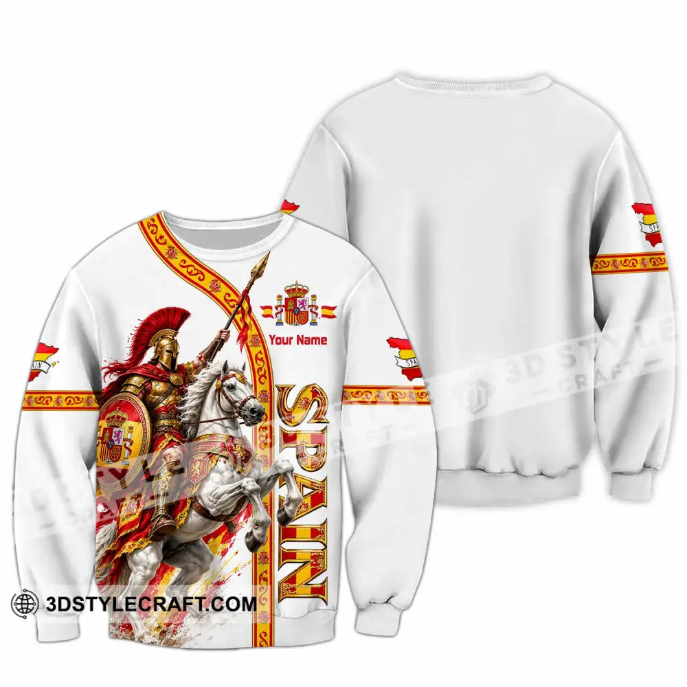 Unisex Shirt - Custom Spain Shirt - Long Sleeve / S - T-shirt