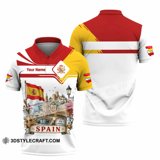 Unisex Shirt - Custom Spain Shirt style option 2