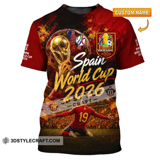 Unisex Shirt - Custom Spain Shirt style option 1
