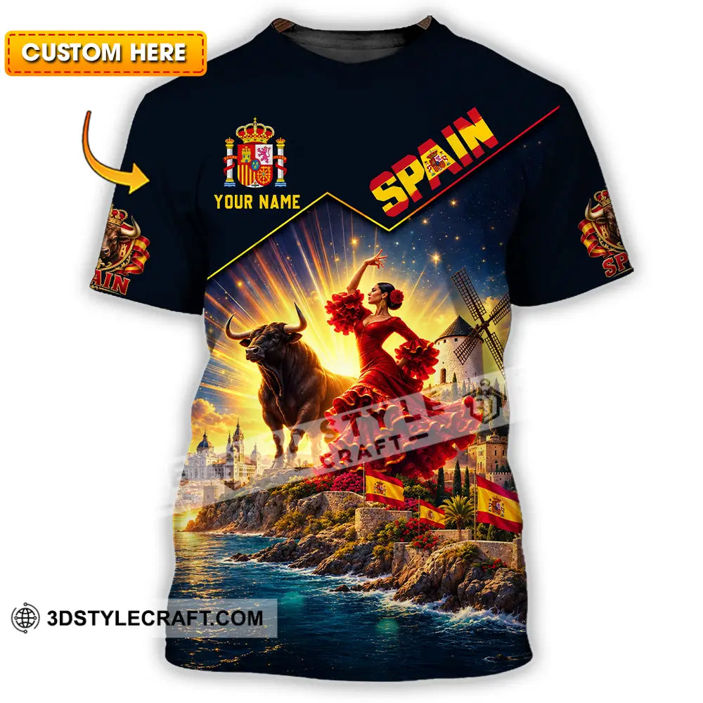 Unisex Shirt - Custom Spain Shirt - T-shirt