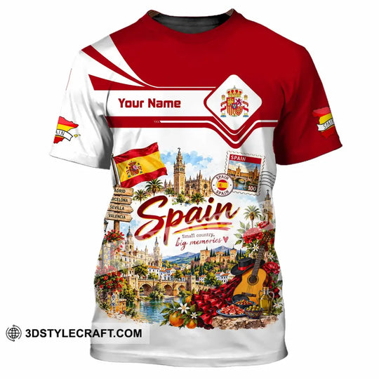 Unisex Shirt - Custom Spain Shirt style option 4