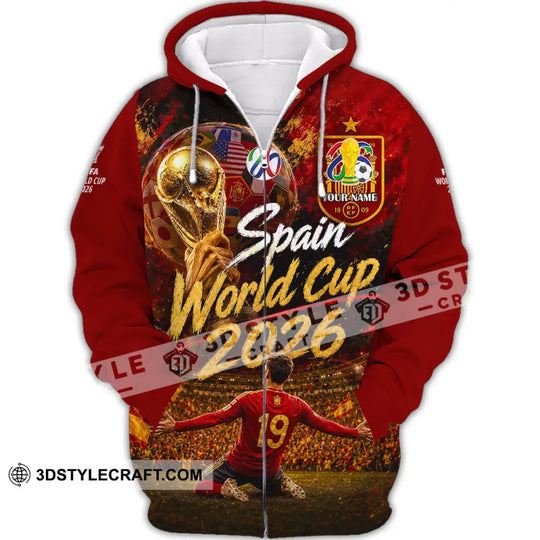 Unisex Shirt - Custom Spain Shirt style option 3