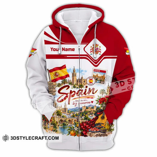 Unisex Shirt - Custom Spain Shirt style option 3
