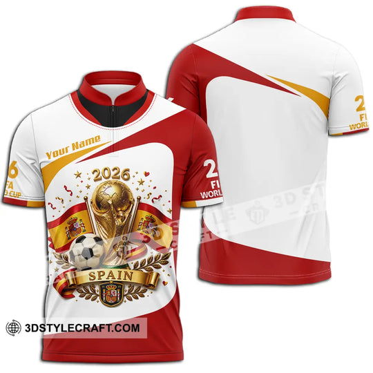Unisex Shirt - Custom Spain Shirt style option 2