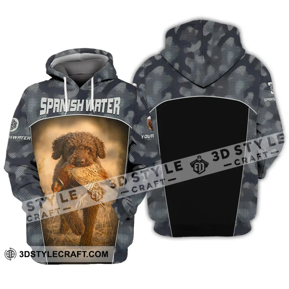 Unisex Shirt - Custom Spanish Water Dog Lover Shirt Hoodie / S T-shirt