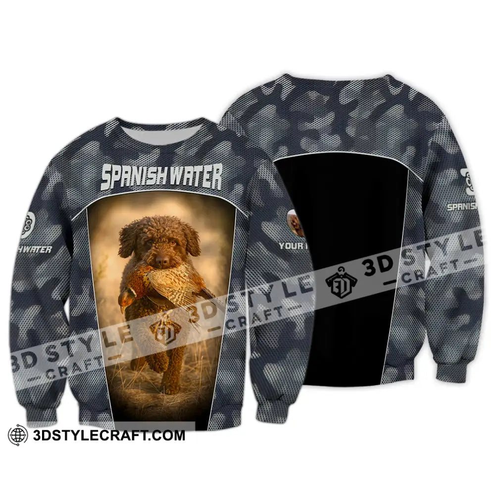 Unisex Shirt - Custom Spanish Water Dog Lover Shirt Long Sleeve / S T-shirt