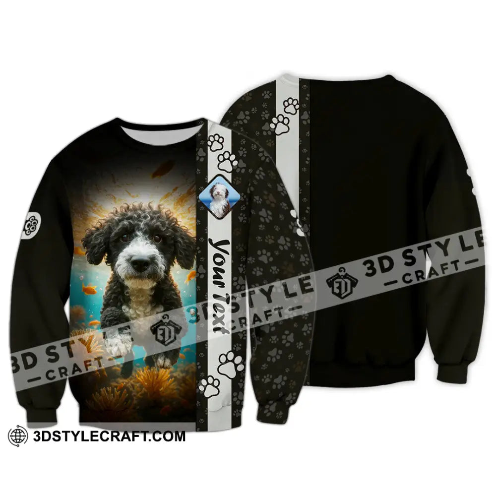 Unisex Shirt - Custom Spanish Water Pet Lover Shirt Long Sleeve / S T-shirt