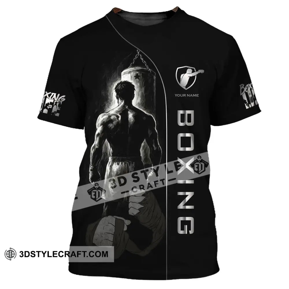 Unisex Shirt - Custom Strong Men Boxing Lover Sport Shirt T-Shirt / S T-shirt