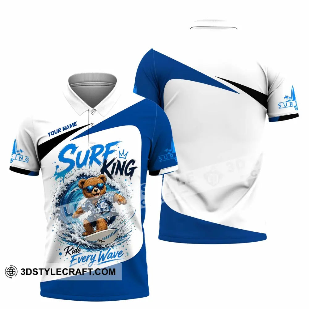 Unisex Shirt - Custom Surf King Shirt - Polo Shirt / S - T-shirt