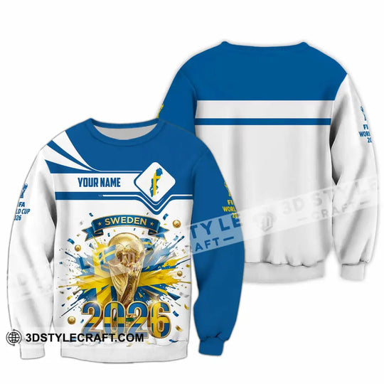 Unisex Shirt - Custom Sweden 3D Shirt style option 3