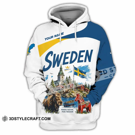 Unisex Shirt - Custom Sweden Shirt style option 2