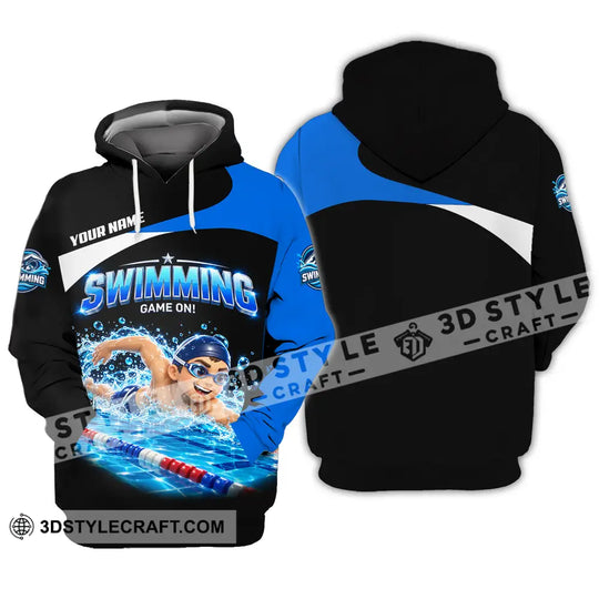 Unisex Shirt - Custom Swimming Shirt style option 3