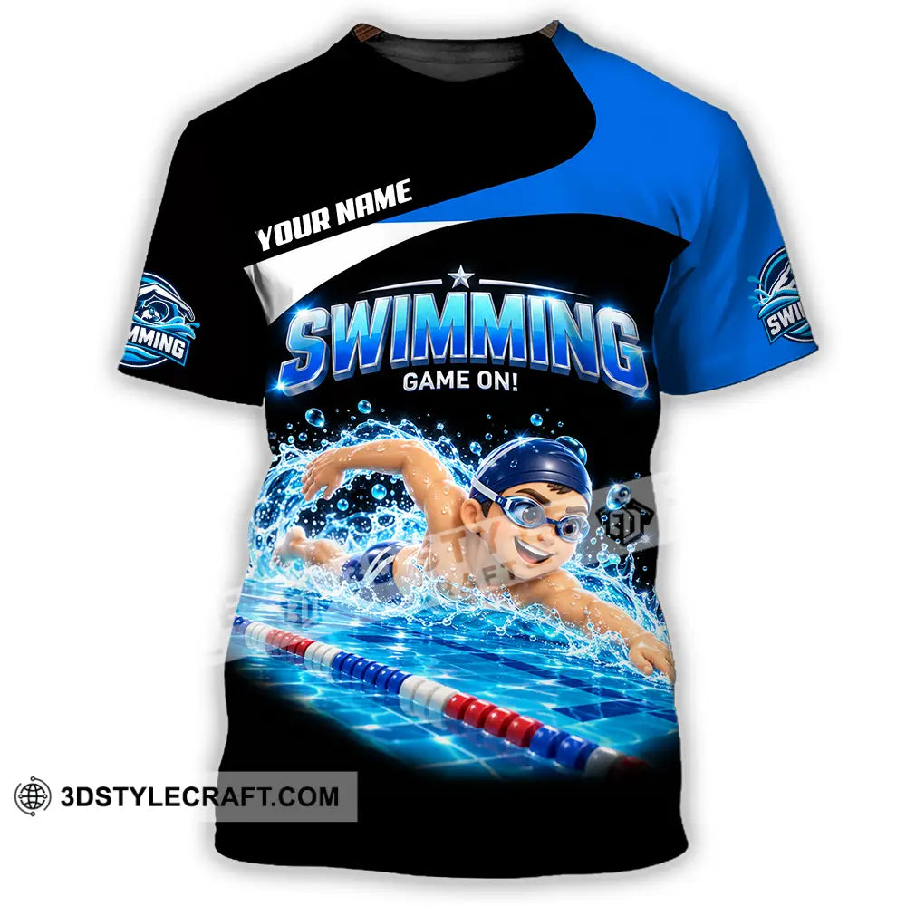 Unisex Shirt - Custom Swimming Shirt - T-Shirt / S - T-shirt