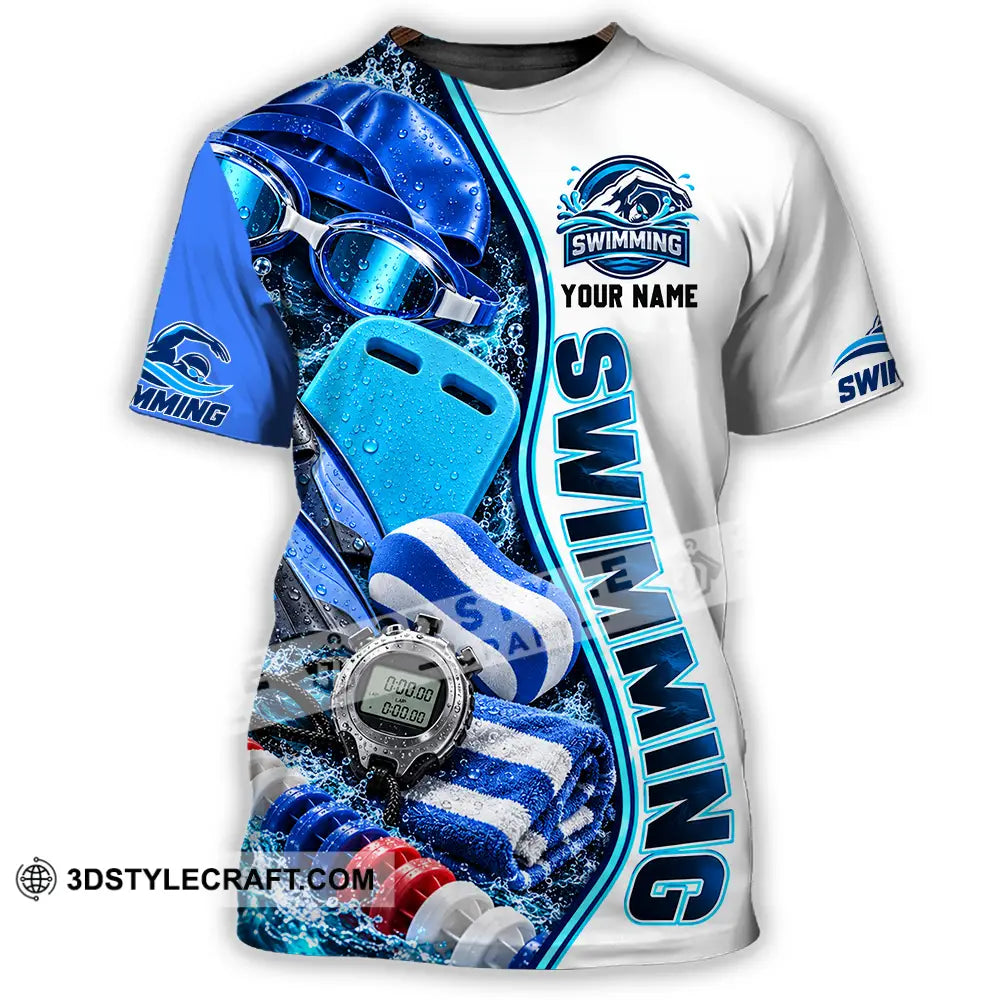 Unisex Shirt - Custom Swimming Shirt - T-Shirt / S - T-shirt
