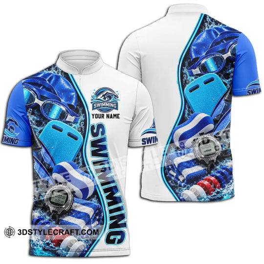 Unisex Shirt - Custom Swimming Shirt style option 2